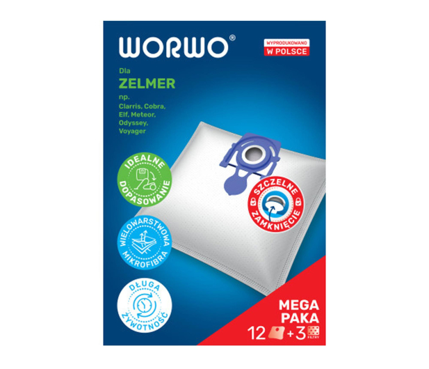 WORWO WORKI NIEBIESKI ZELMER ZMB02 /KPL12 - 1504920 - zdjęcie 4